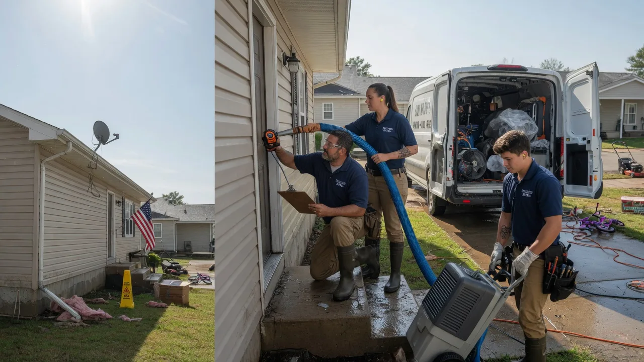 Ceiling Water Damage Restoration in Summerset, SD near me